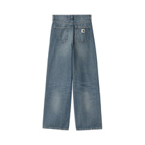 Carhartt WIP Women's Jane Pant Blue, Dark used wash