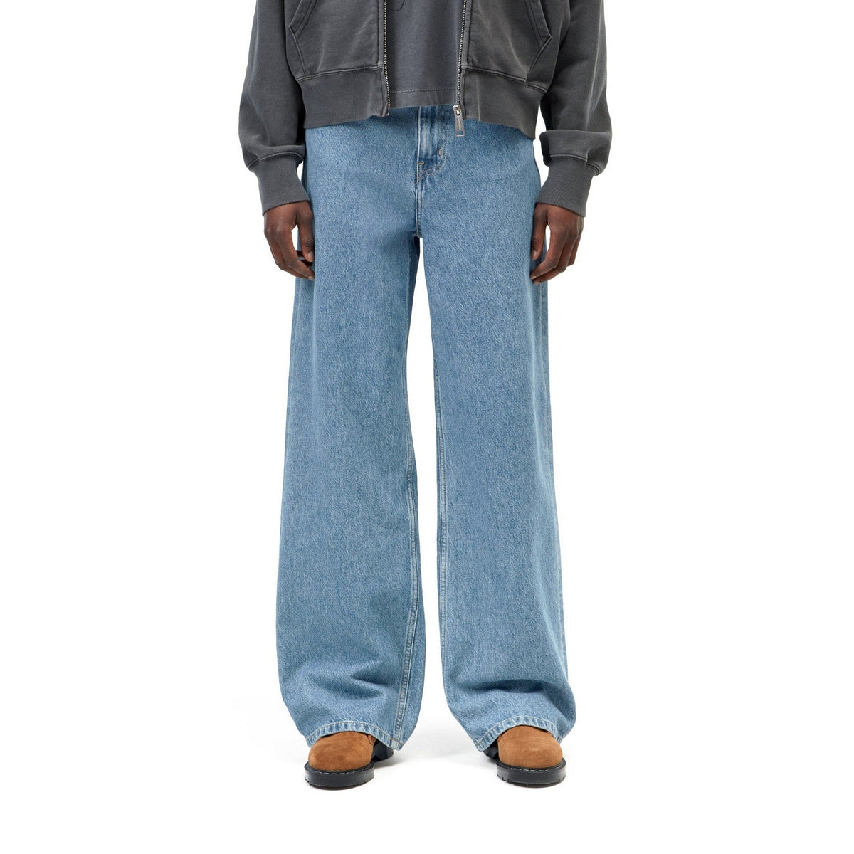 Carhartt WIP Women's Jane Pant 'Fairfield' Denim Blue, Heavy stone wash