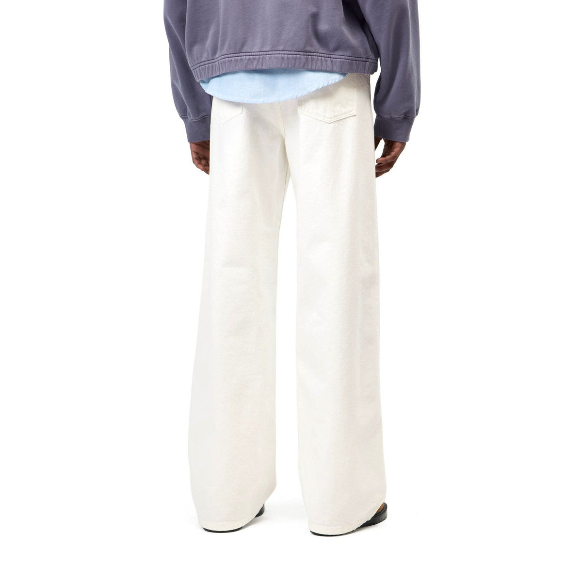 Carhartt WIP Women's Jane Pant White, Rinsed