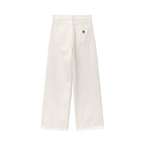 Carhartt WIP Women's Jane Pant White, Rinsed