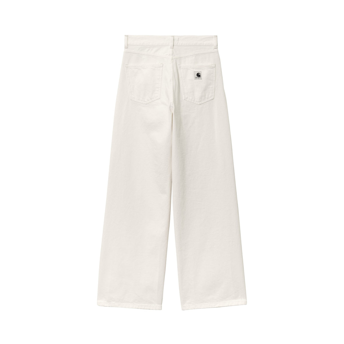 Carhartt WIP Women's Jane Pant White, Rinsed