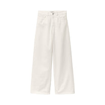 Carhartt WIP Women's Jane Pant White, Rinsed