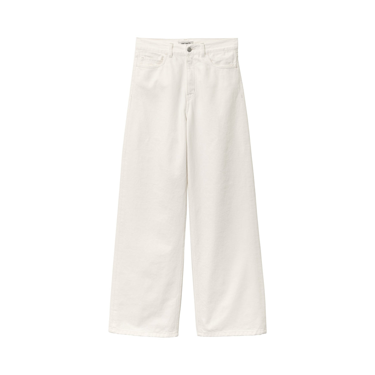 Carhartt WIP Women's Jane Pant White, Rinsed