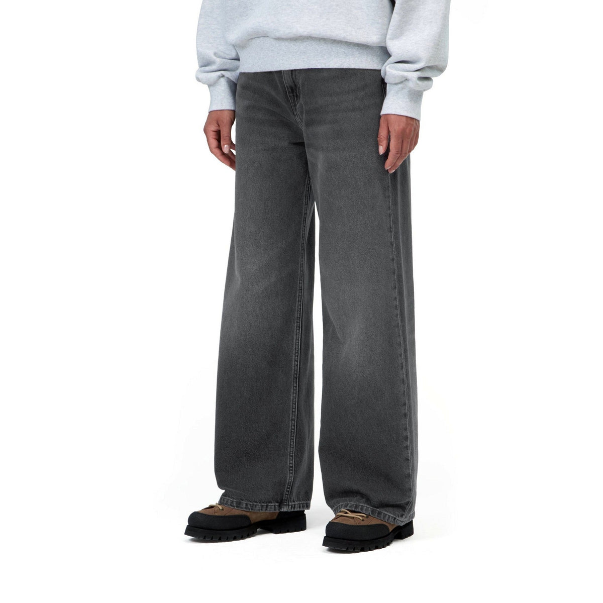 Carhartt WIP Women's Jane Pant Black, Dark used wash