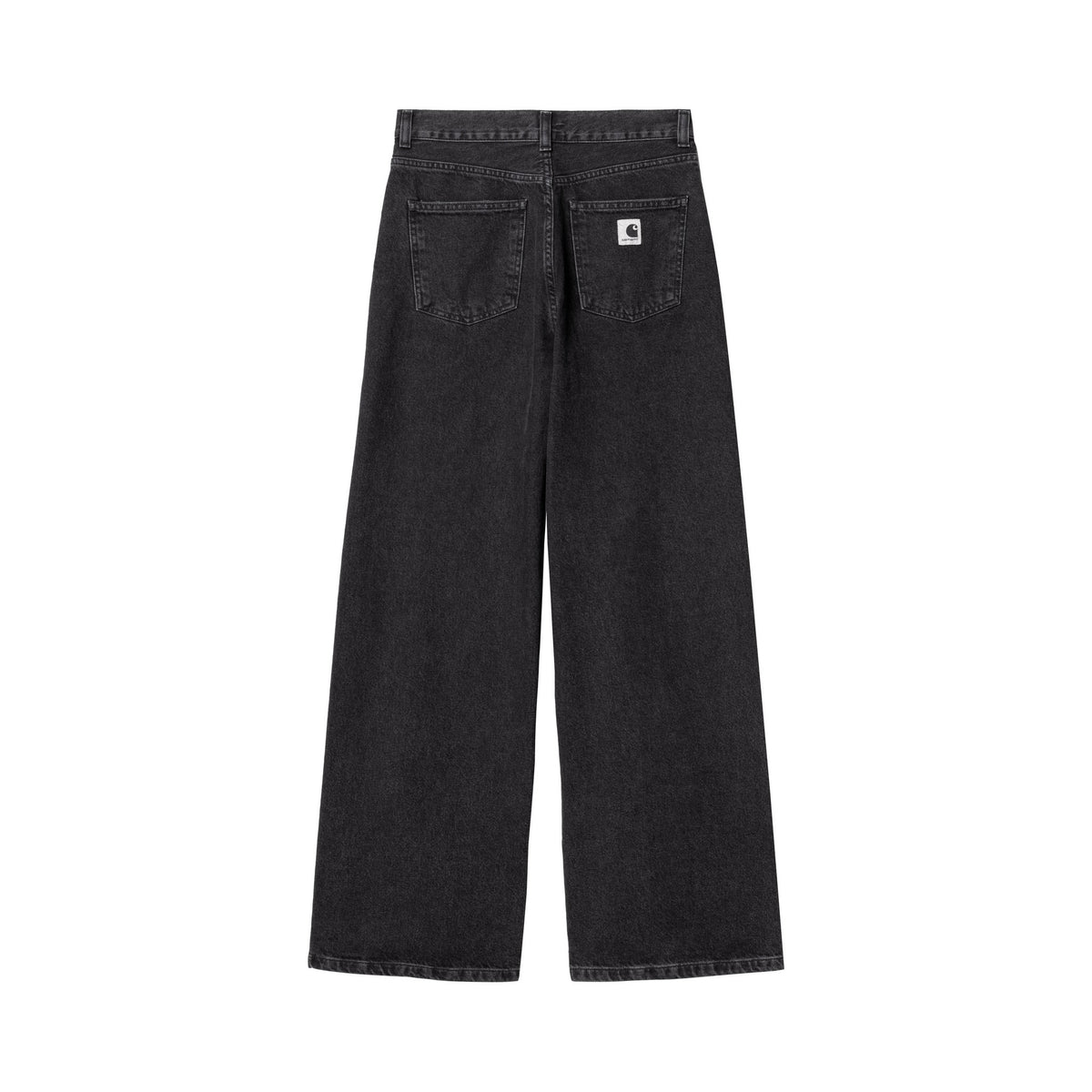 Carhartt WIP Women's Jane Pant 'Fairfield' Denim Black, Heavy stone wash