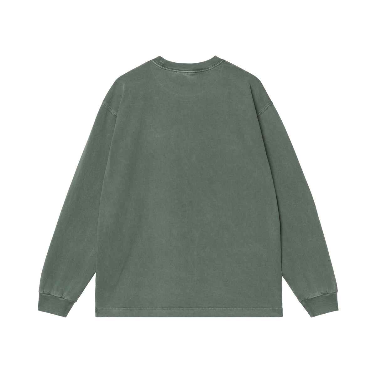 Carhartt WIP L/S Vista T-Shirt Dark Scarab, Garment dyed