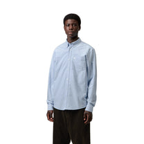 Carhartt WIP L/S C-Logo Shirt Bleach / White