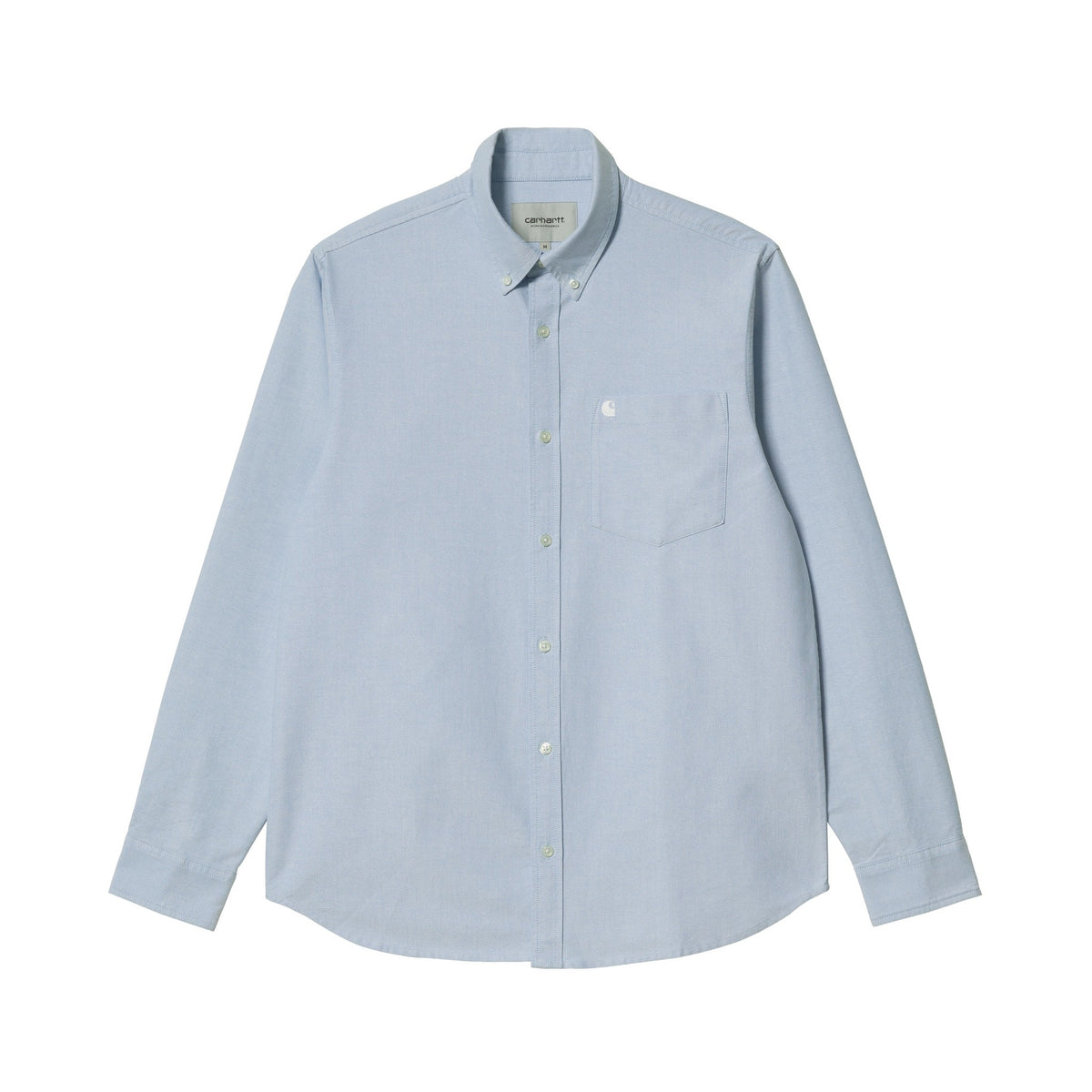 Carhartt WIP L/S C-Logo Shirt Bleach / White