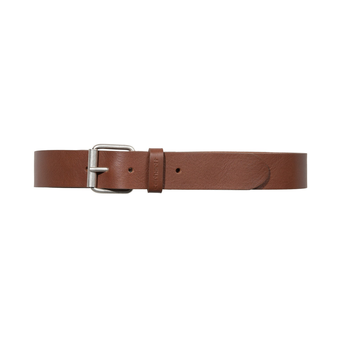 Carhartt WIP Script Belt  Cognac / Silver