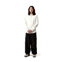 Carhartt WIP Cole Cargo Pant Black, Garment dyed