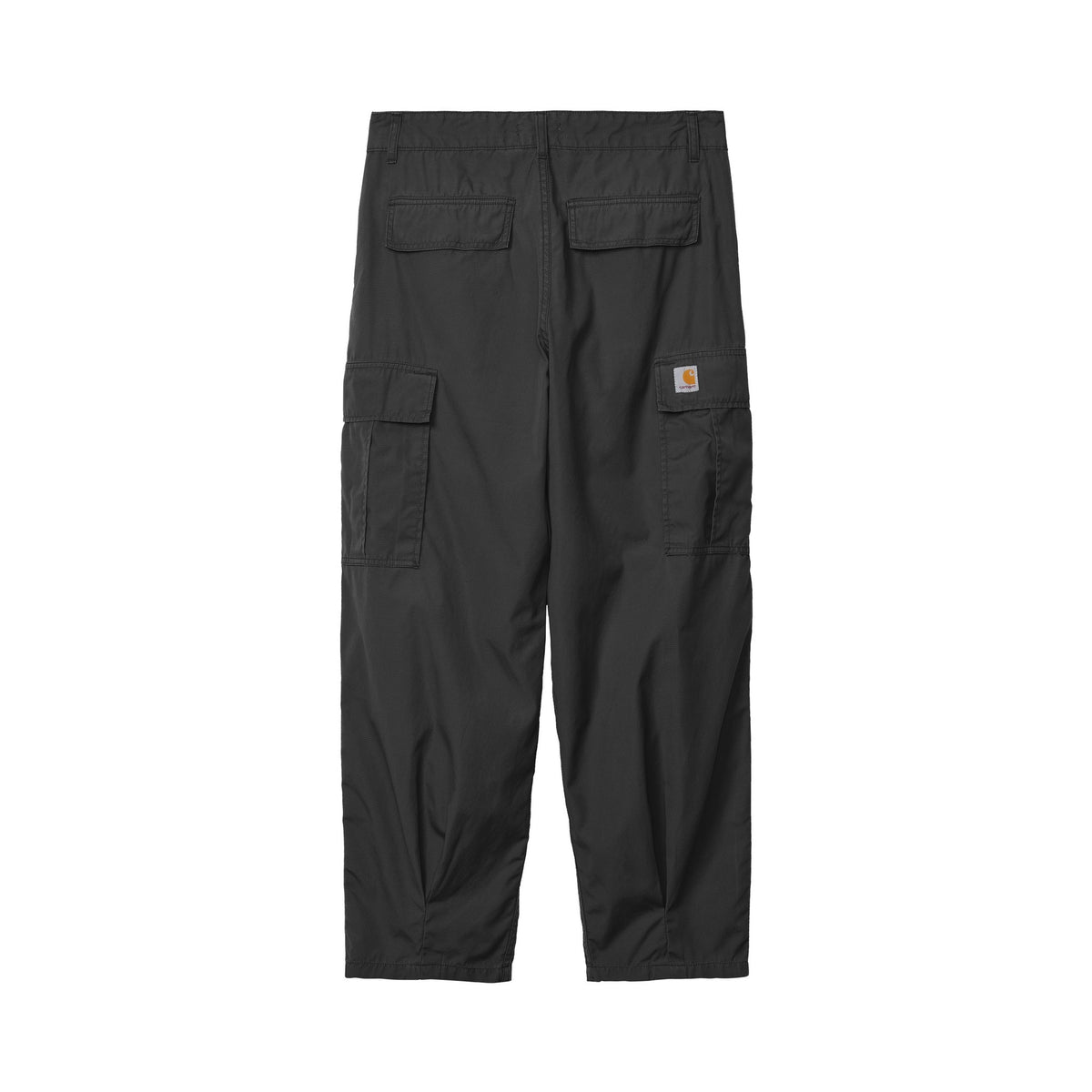 Carhartt WIP Cole Cargo Pant Black, Garment dyed