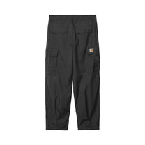 Carhartt WIP Cole Cargo Pant Black, Garment dyed