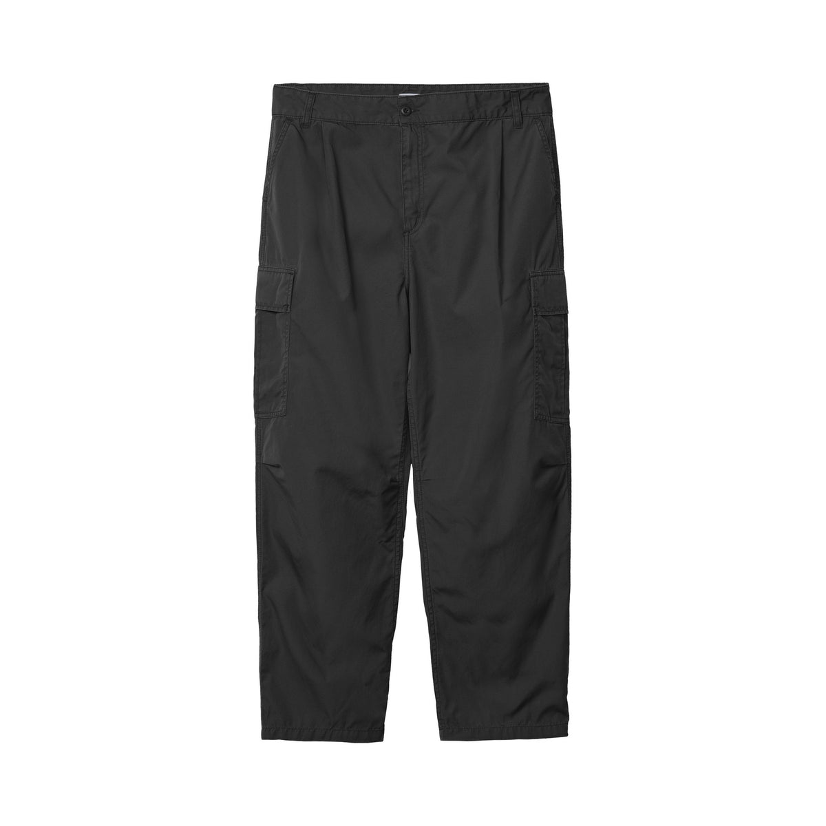 Carhartt WIP Cole Cargo Pant Black, Garment dyed