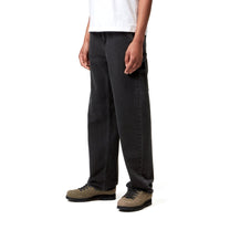 Carhartt WIP Women's Pierce Pant Straight Black, Stone washed