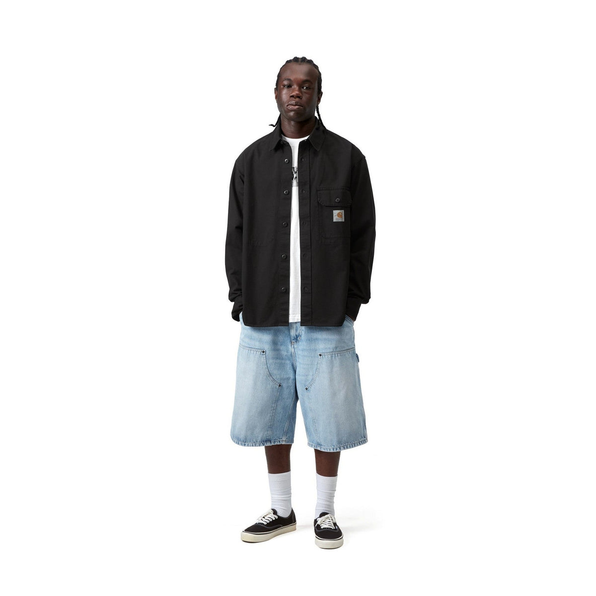 Carhartt WIP Reno Shirt Jac Black