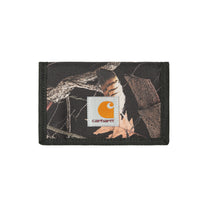 Carhartt WIP Alec Wallet Camo Feather Tree, Black
