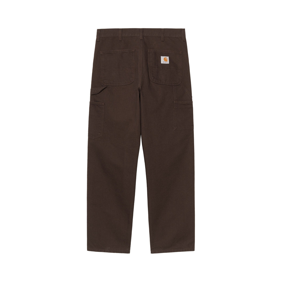 Carhartt WIP Single Knee Pant Tobacco, Rinsed