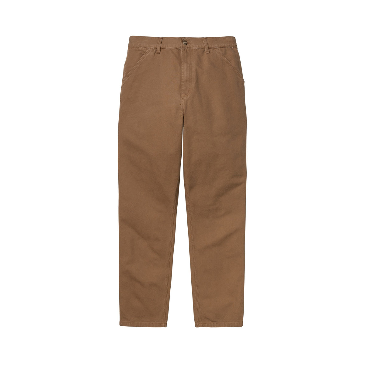 Carhartt WIP Single Knee Pant Hamilton Brown, Rinsed