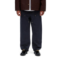 Carhartt WIP Double Knee Pant Dark Navy, Rinsed