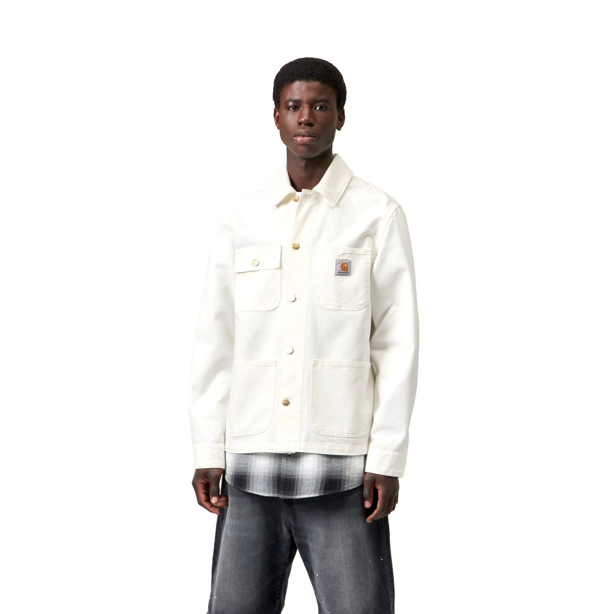 Carhartt WIP Michigan Coat (Summer) Wax / Wax, Rinsed