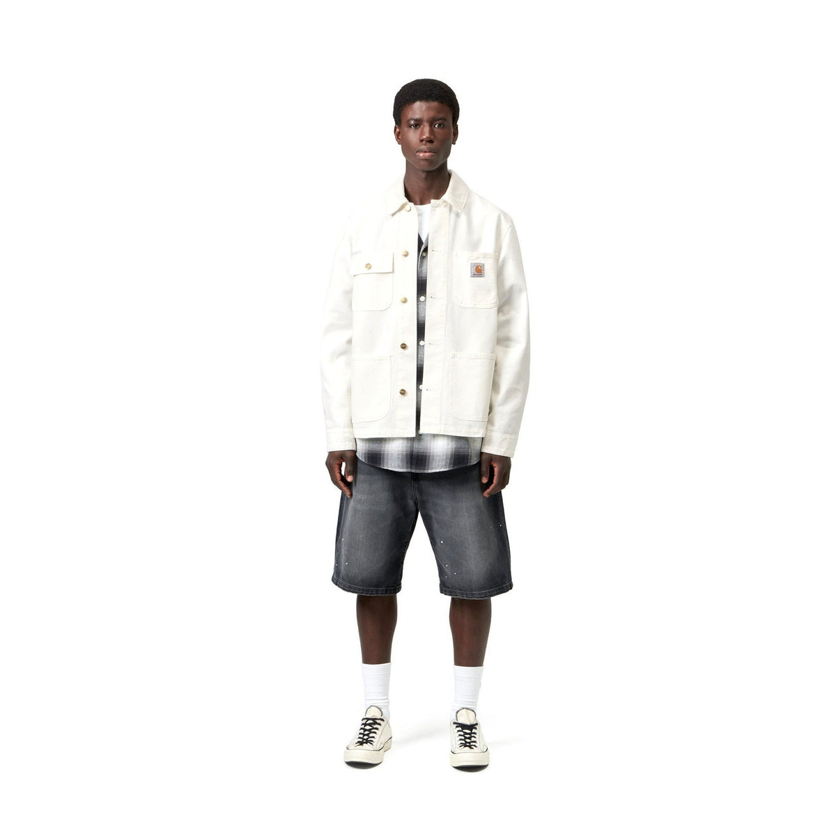 Carhartt WIP Michigan Coat (Summer) Wax / Wax, Rinsed