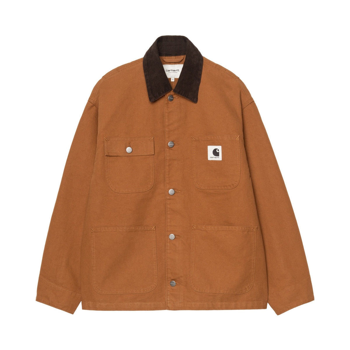 Carhartt WIP Women's OG Michigan Coat (Summer) Hamilton Brown / Tobacco, Rinsed