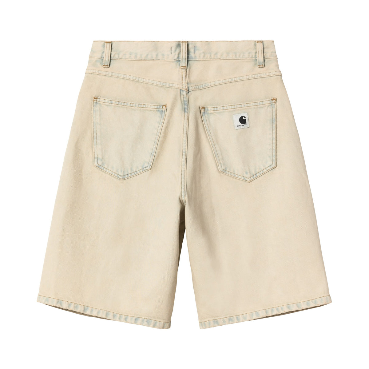 Carhartt WIP Women's Brandon Short Blue, Sand bleached
