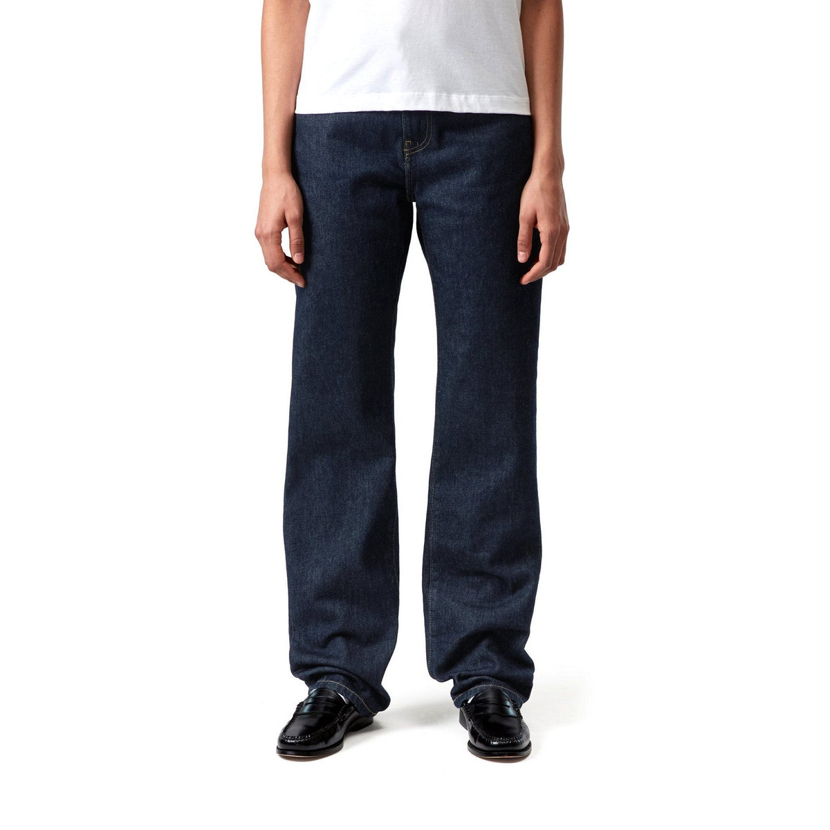 Carhartt WIP Women's Noxon Pant Blue, Rinsed