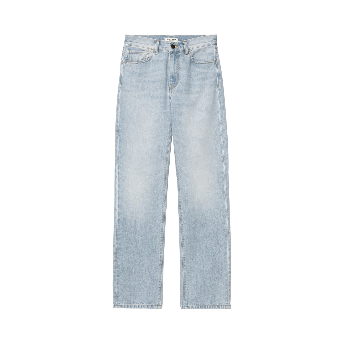 Carhartt WIP Women's Noxon Pant Blue, Heavy worn bleached