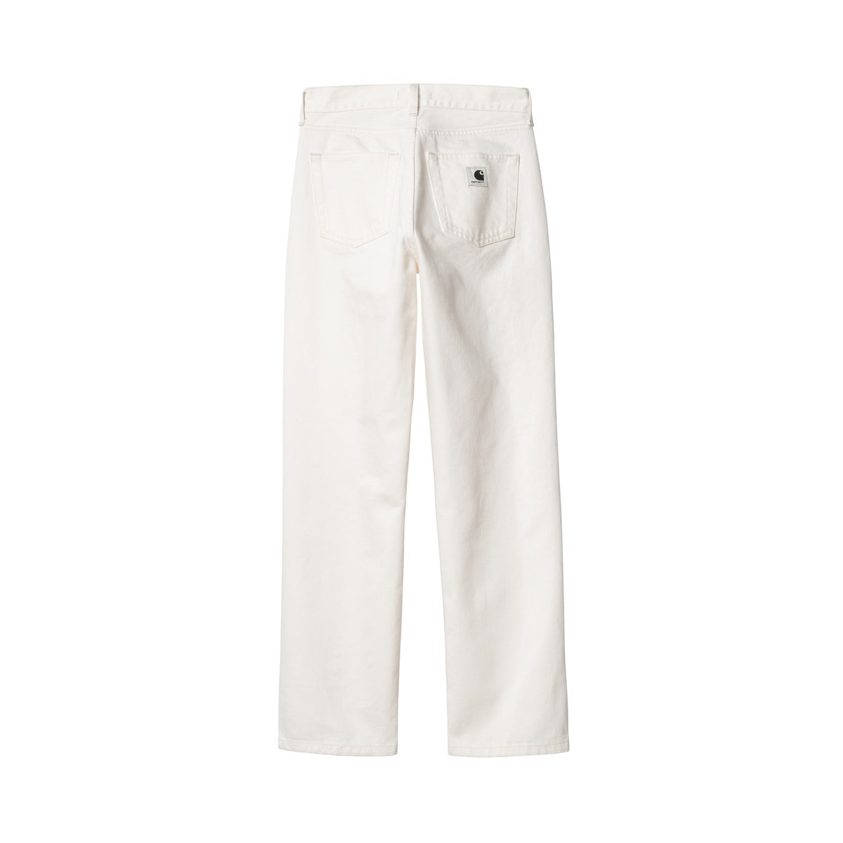 Carhartt WIP Women's Noxon Pant White, Rinsed