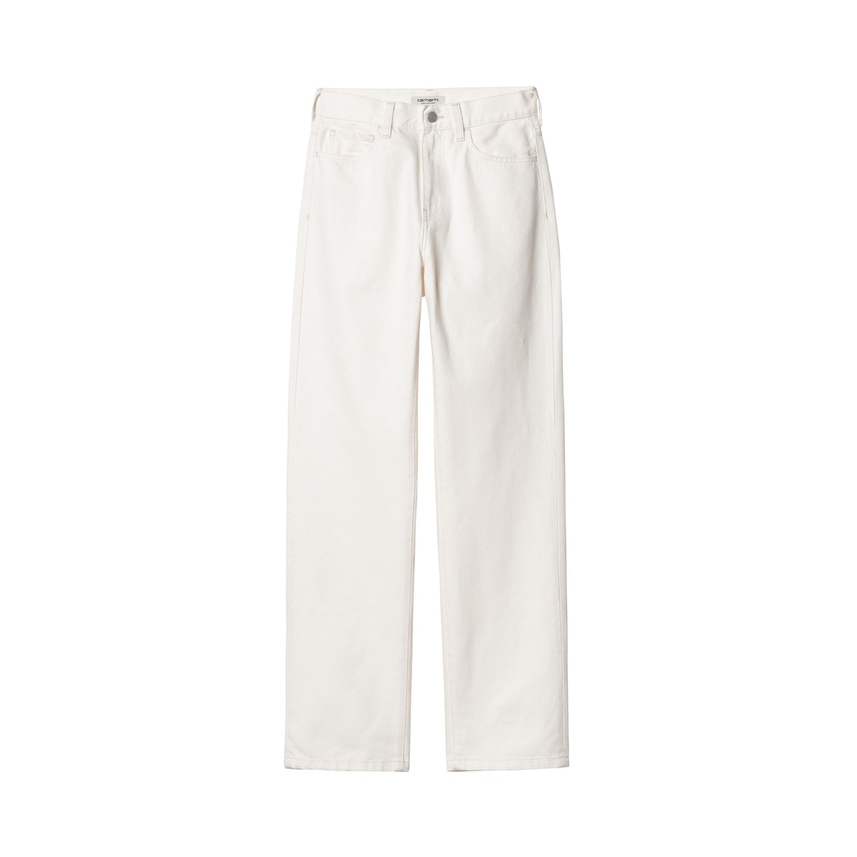 Carhartt WIP Women's Noxon Pant White, Rinsed