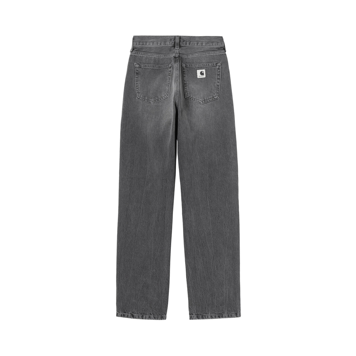 Carhartt WIP Women's Noxon Pant Black, Marble used wash