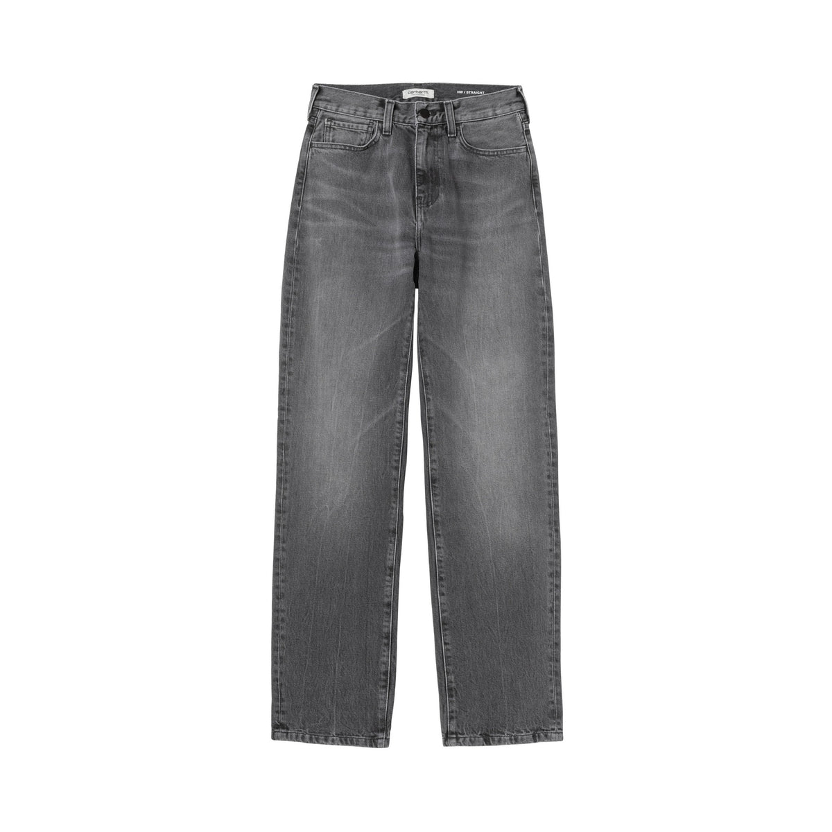 Carhartt WIP Women's Noxon Pant Black, Marble used wash