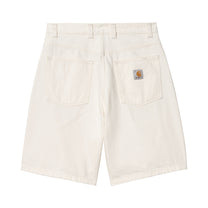 Carhartt WIP Brandon Short White, Rinsed