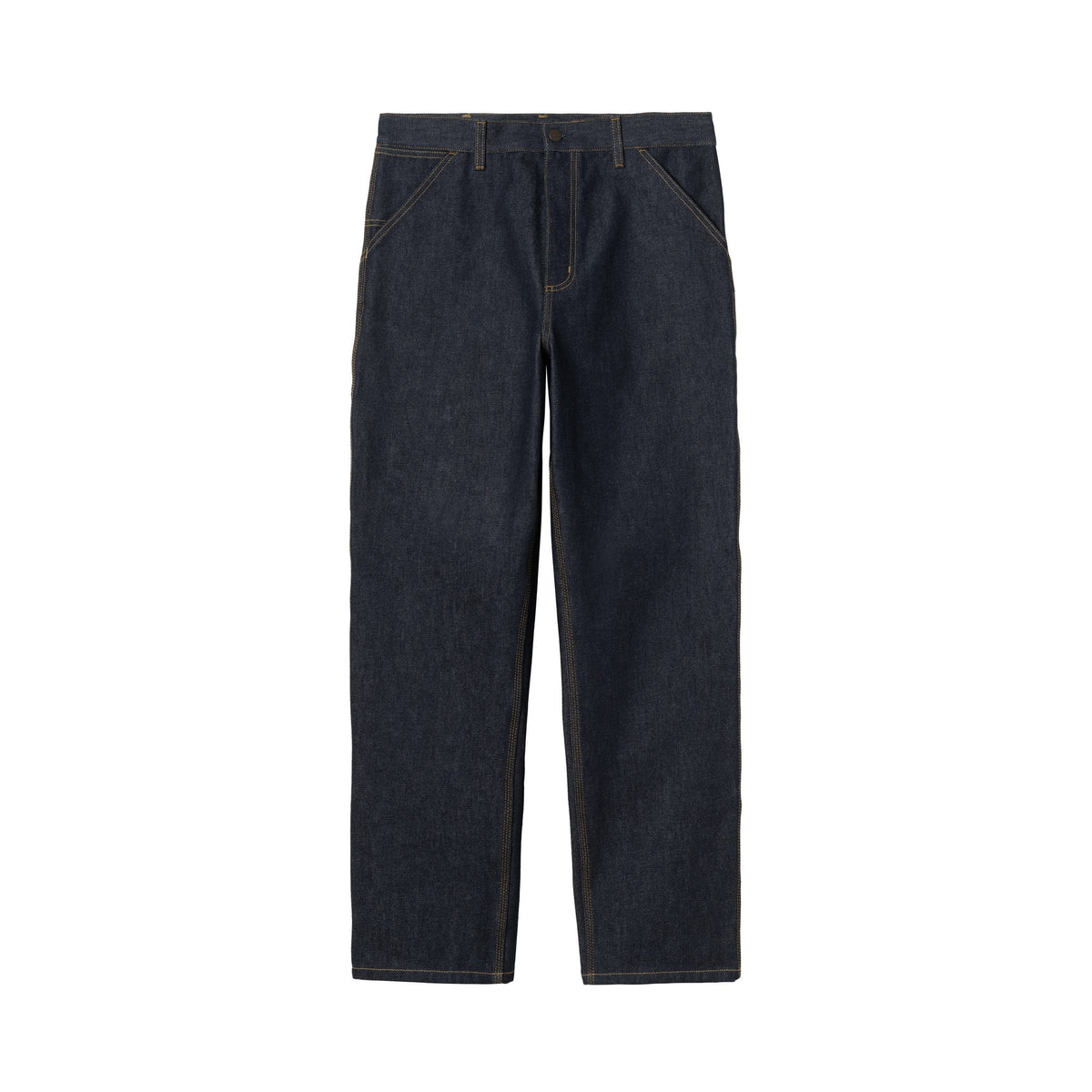 Carhartt WIP Single Knee Pant Blue, Rigid