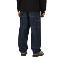 Carhartt WIP Single Knee Pant Blue, Rinsed