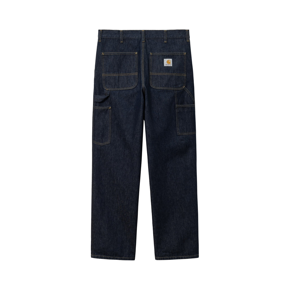Carhartt WIP Single Knee Pant Blue, Rinsed