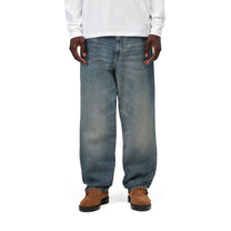 Carhartt WIP Single Knee Pant Blue, Worn used wash