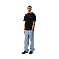 Carhartt WIP Single Knee Pant Blue, Heavy stone bleached