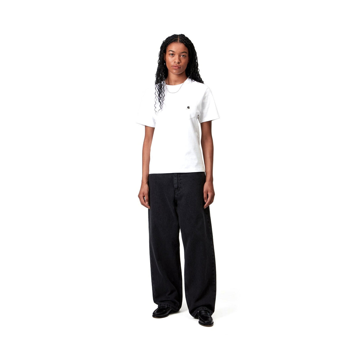 Carhartt WIP Women's S/S Pocket T-Shirt White