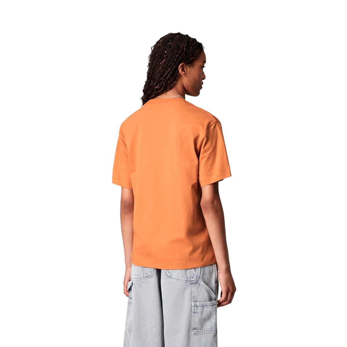 Carhartt WIP Women's S/S American Script T-Shirt Redhaven