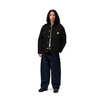 Carhartt WIP Women's OG Michigan Coat Black / Black, Rinsed