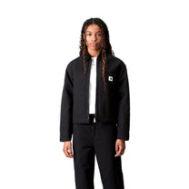Carhartt WIP Women's OG Detroit Jacket (Winter) Black / Black, Rinsed