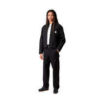 Carhartt WIP Women's OG Detroit Jacket (Winter) Black / Black, Rinsed