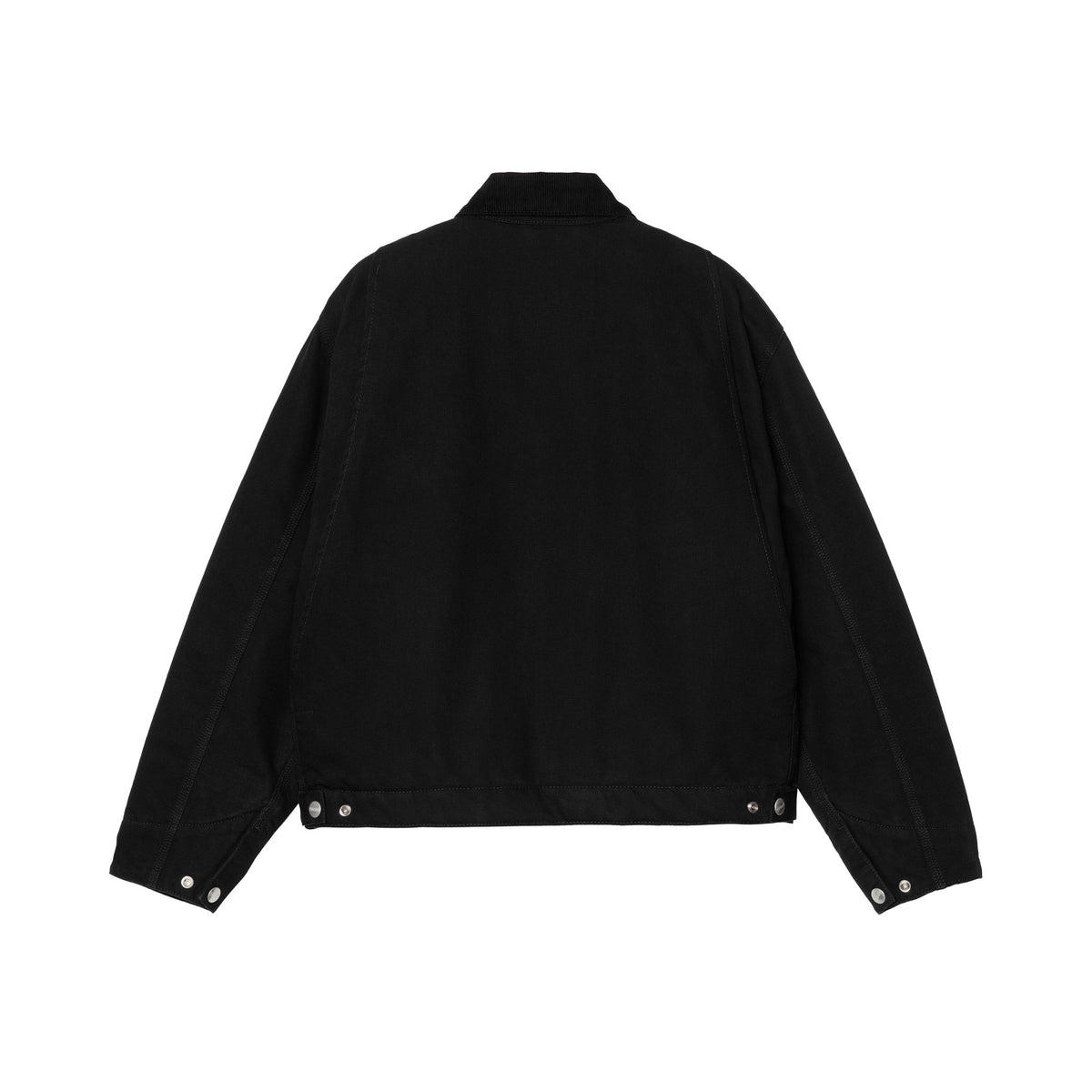 Carhartt WIP Women's OG Detroit Jacket (Winter) Black / Black, Rinsed