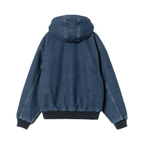 Carhartt WIP Women's OG Active Jacket (Winter) Blue, Stone washed
