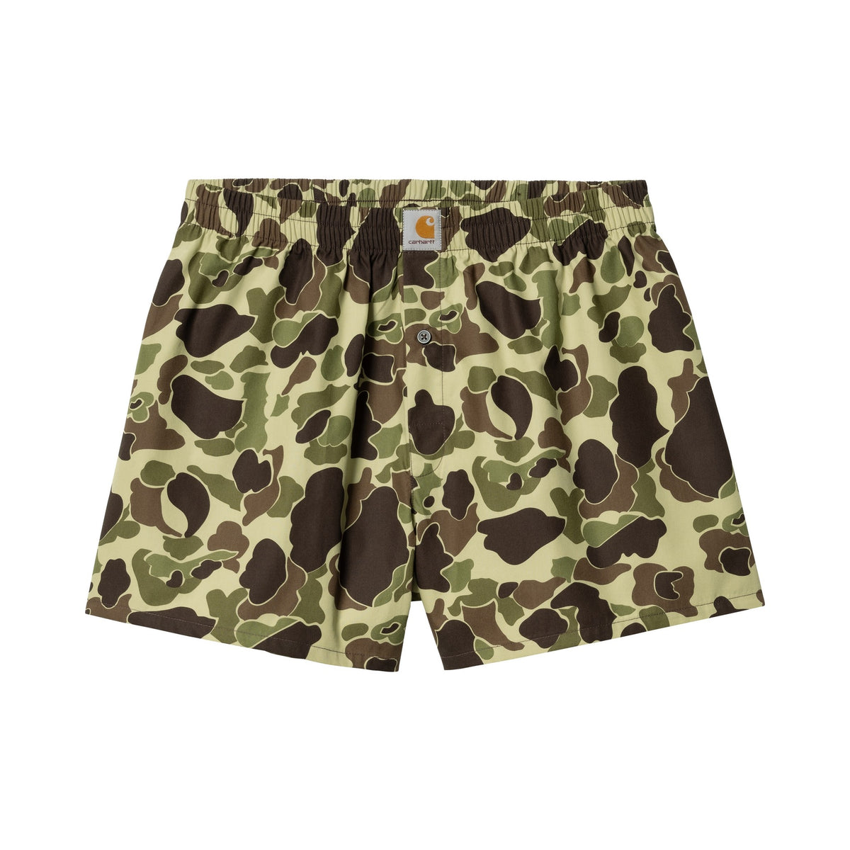 Carhartt WIP Cotton Boxer Camo Duck, Green