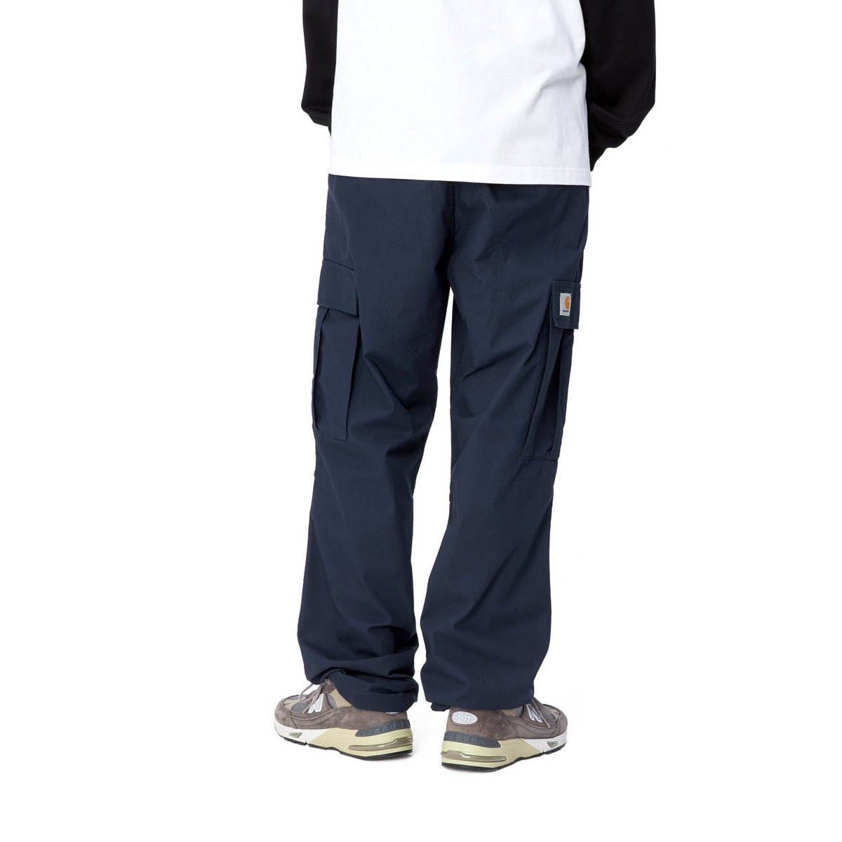 Carhartt WIP Regular Cargo Pant Air Force Blue, Rinsed