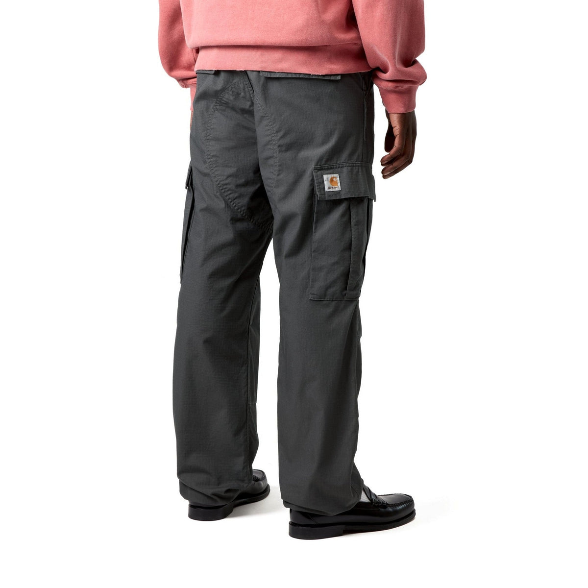 Carhartt WIP Regular Cargo Pant Graphite, Rinsed