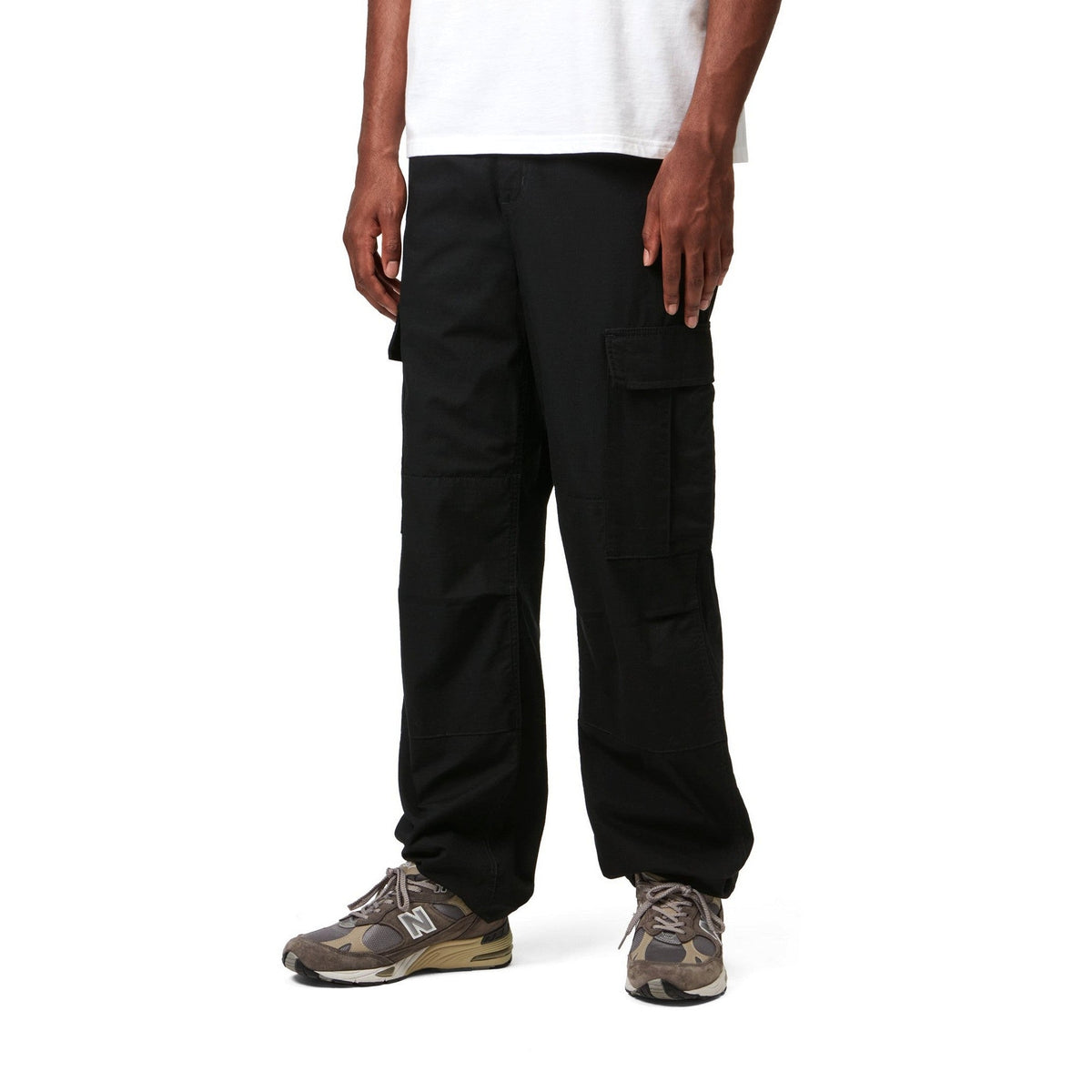 Carhartt WIP Regular Cargo Pant Black, Rinsed
